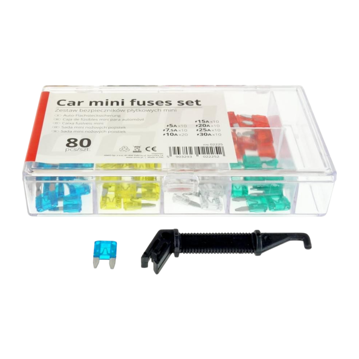 AMIO Fusibles MINI caja 80 unids MIX