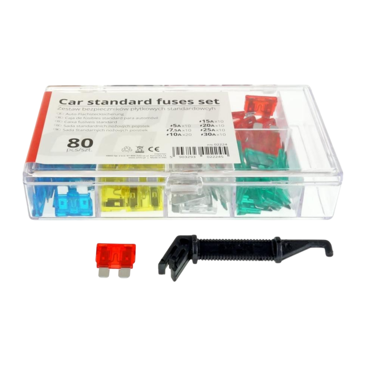AMIO Fusibles STANDARD caja 80 unids MIX