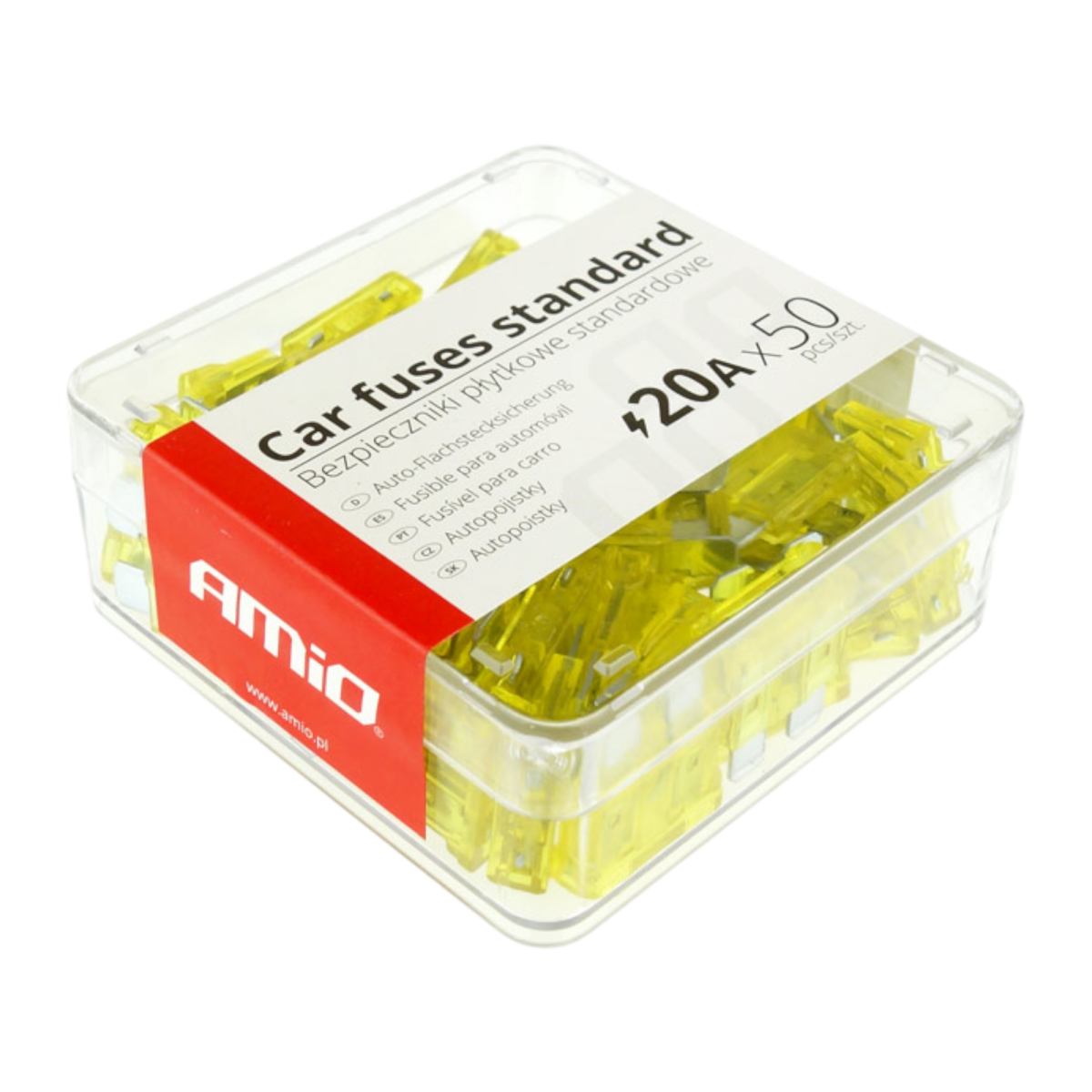 AMIO Fusibles STANDARD 50unids 20A