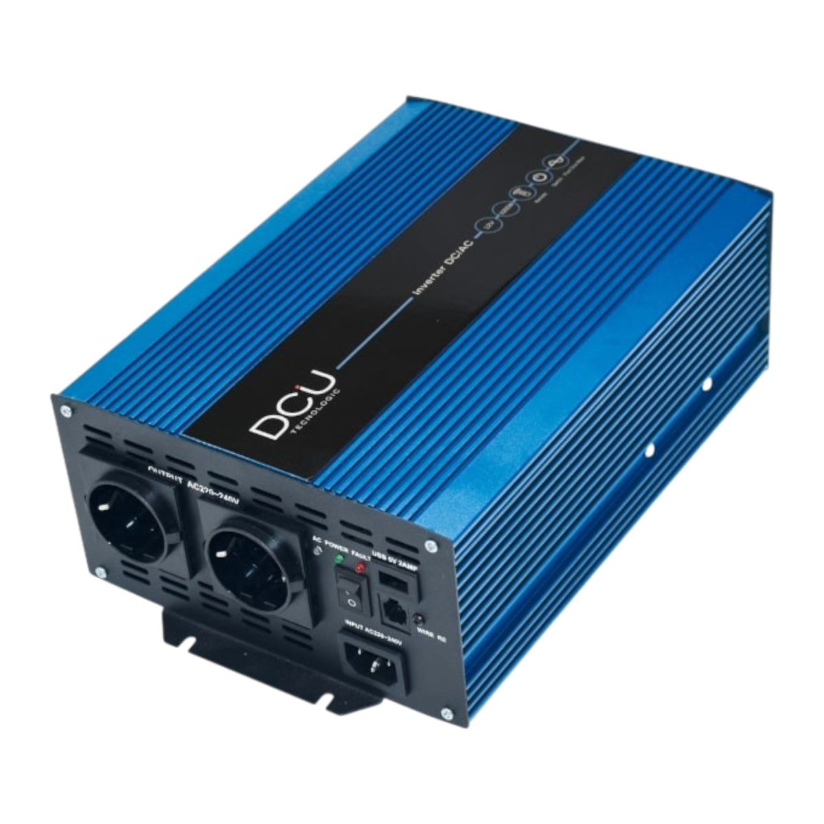 DCU Convertidor corriente 24v220v 2000W Onda Pura