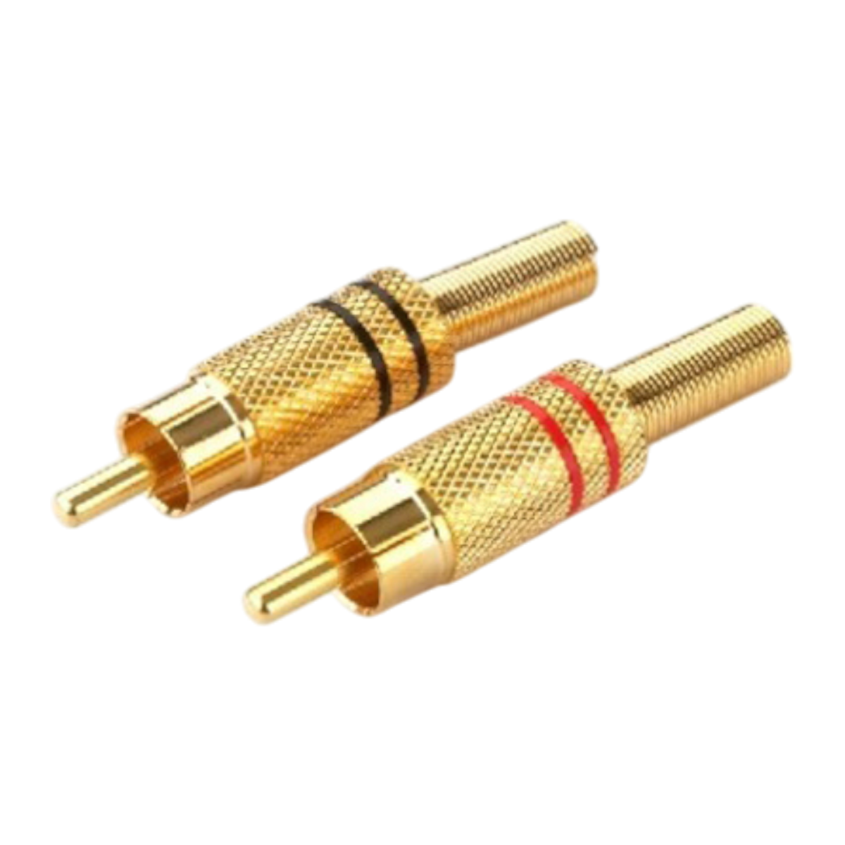 RCA Conector Macho ORO