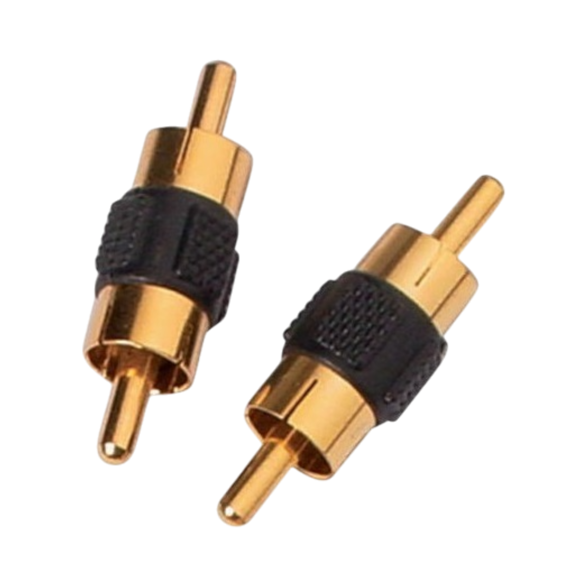 RCA Adaptador Recto Macho-Macho Plástico