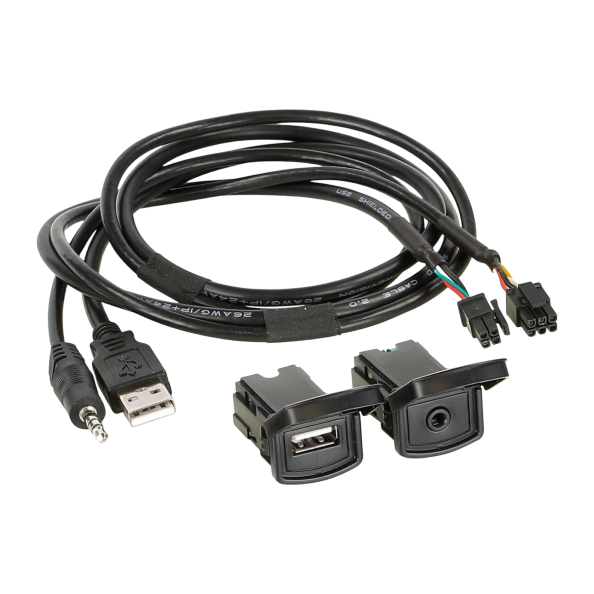 Cable adaptador puerto USB-AUX VW