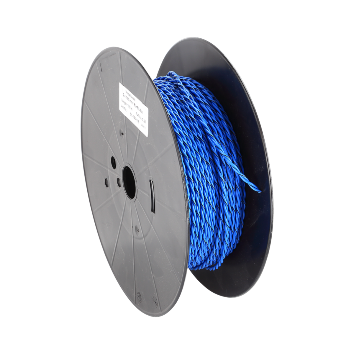 Cable Altavoz  2 x 2,5   RIZADO mm Azul/Negro