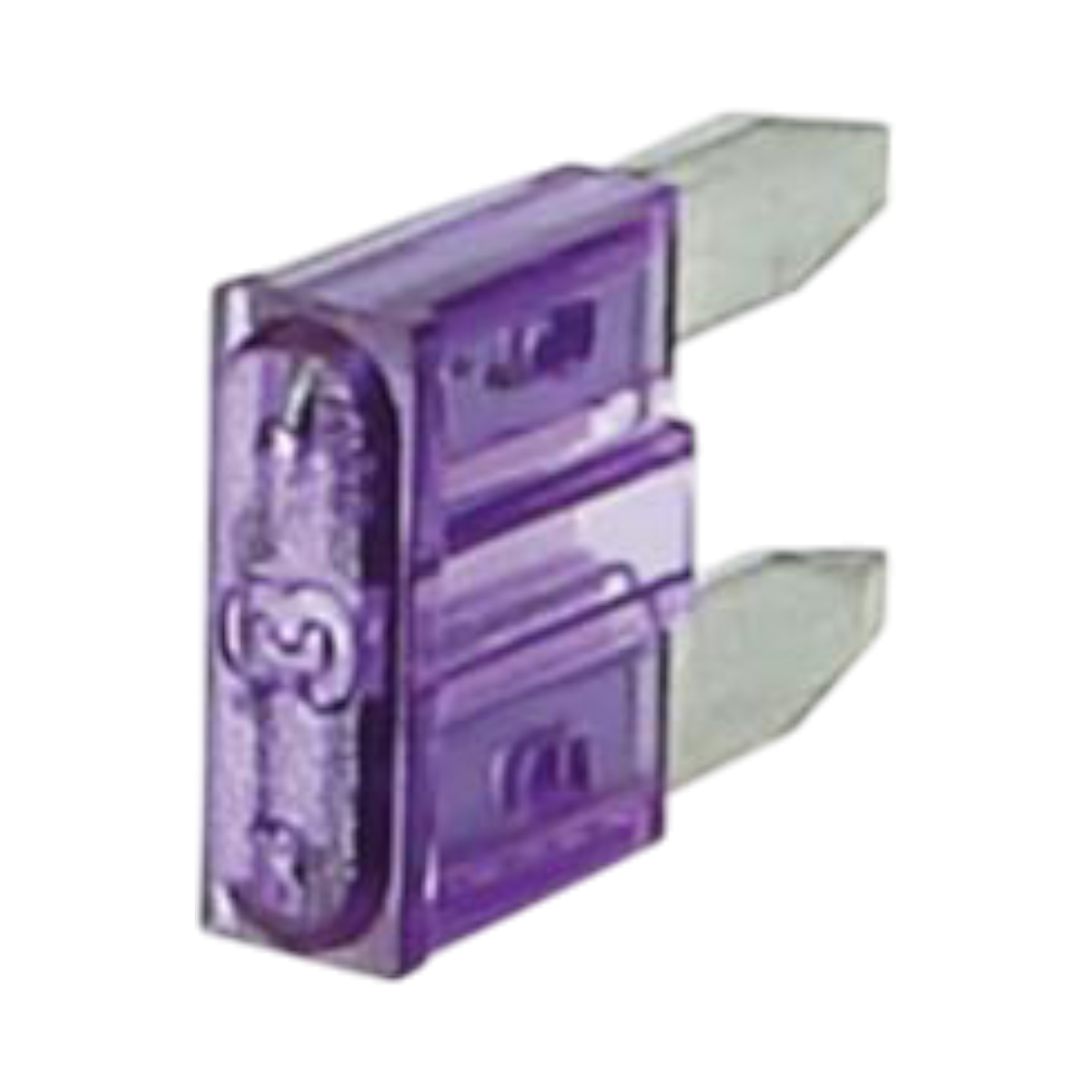 Fusible Bilama Mini 3 Amp bolsa 10 Uds