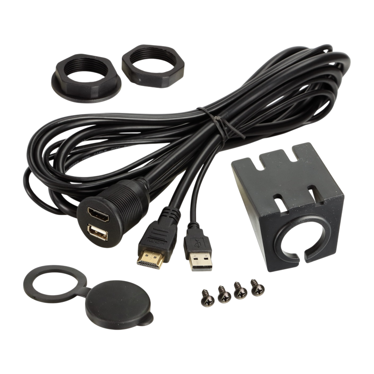 Prolongador USB+HDMI empotrar