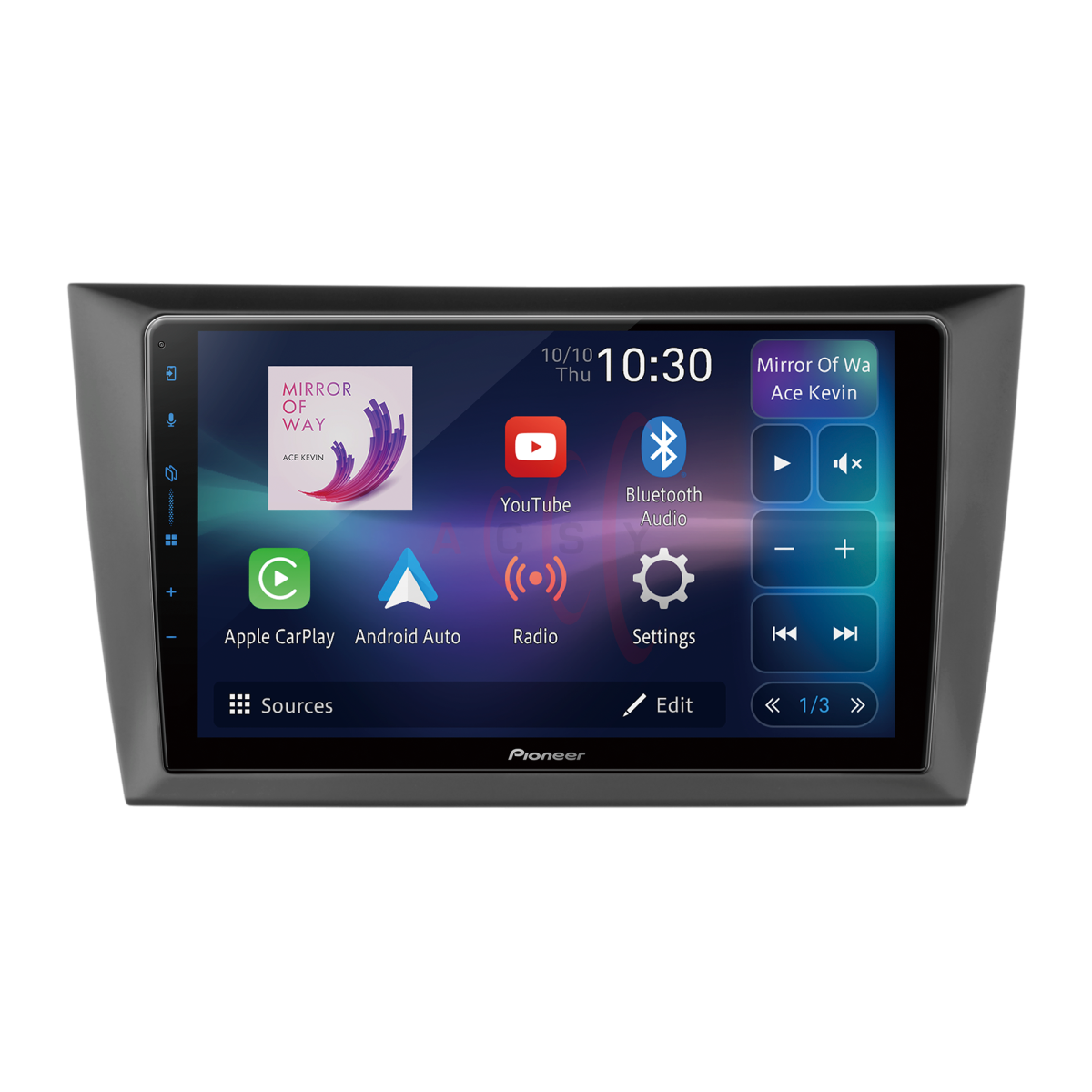 Pioneer SPH-PF97BT VW Golf VI 2008