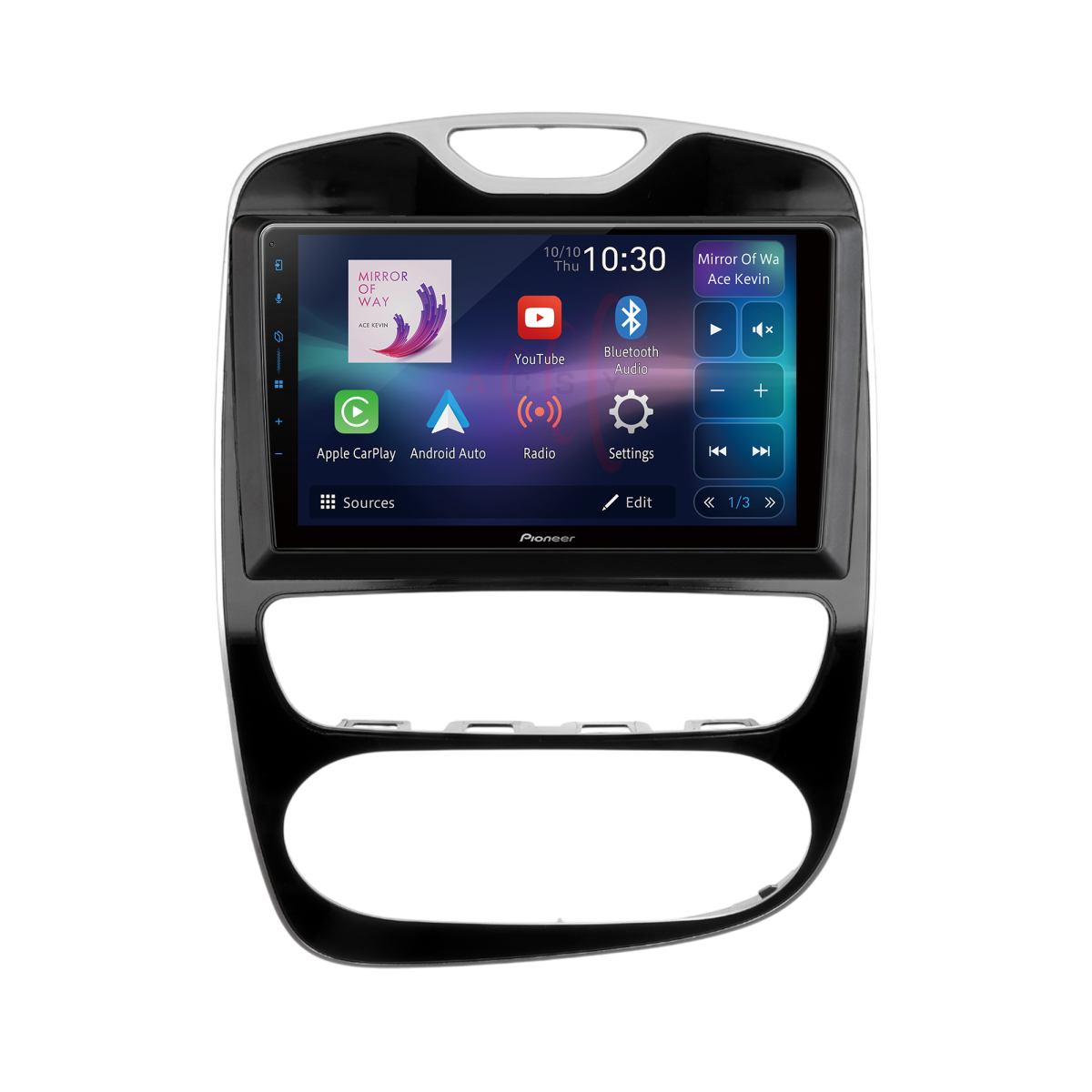 Pioneer SPH-PF97BT Renault Clio 2016 Automático