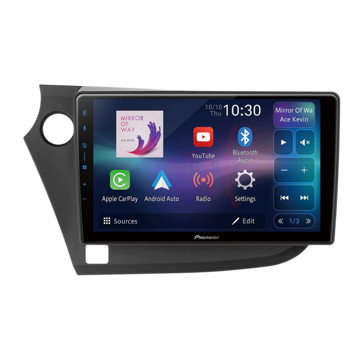 Pioneer SPH-PF97BT Honda Insight 2010