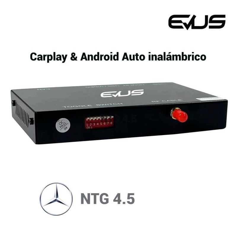 EVUS Interface CarPlay Android Auto MERCEDES NTG45