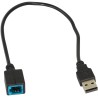 Cable adaptador puerto USB-AUX Mazda