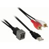 Cable adaptador puerto USB-AUX Nissan