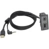 Cable adaptador puerto USB-AUX VW / Mercedes